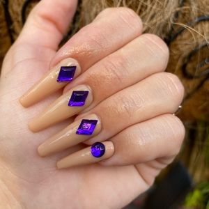 Press on nude nails nails CUSTOM AVAILABLE!